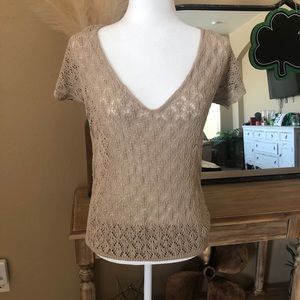 Banana Republic Knit Short Sleeve Sweater